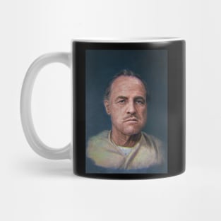 portrait marlon brando Mug